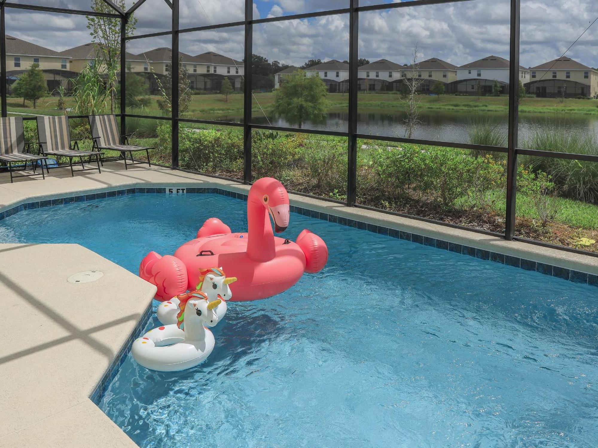 Waterfront Brand New Modern Luxury 8 Bedroom Pool House! Sleeps 16 Kissimmee Εξωτερικό φωτογραφία